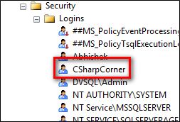 Login and User in SQL Server